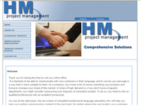 web design HM Project Management - Toronto Web designer